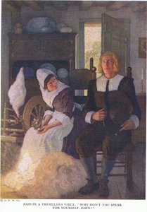 とてつもない声で言った、ジョン 作： Newell Convers Wyeth