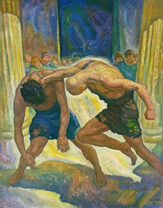 The Beggars Fight 作： Newell Convers Wyeth