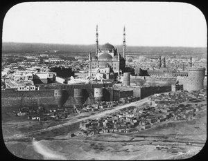 エジプトのカイロのサラディン城塞、c1890。