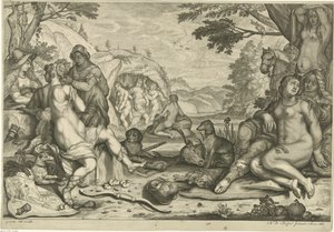 カリストのダイアナ 作： Nicaise de Ruyter