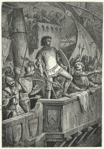 第4回十字軍遠征でコンスタンティノープルを攻める十字軍 作： Niccolo Sanesi