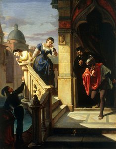 ベネチアの陰謀、1862 作： Niccolo Sanesi