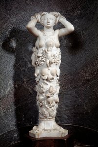 自然のアレゴリー。大理石彫刻：ニッコロ・トリボロ（1500-1550年 作： Niccolo Tribolo