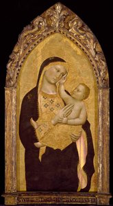 聖母子 作： Niccolo di Pietro Gerini