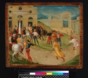 アタランタのレース、1555年以前 作： Niccolo the Younger Giolfino