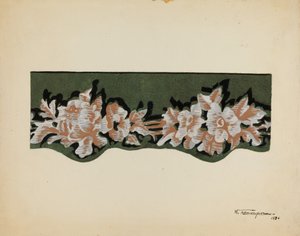壁紙ボーダー、1936年。