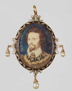 ジョージクリフォード、カンバーランドの第3伯爵 作： Nicholas Hilliard