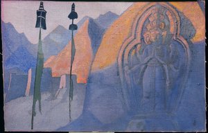 Chenrezi、1932 作： Nicholas Roerich