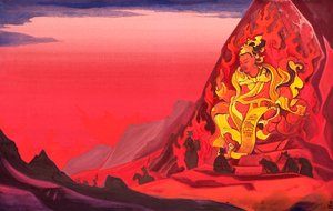 リグデンジャポの指揮、1933年。 作： Nikolai Konstantinowitsch Roerich