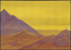 黎明、1930年頃 作： Nicholas Roerich