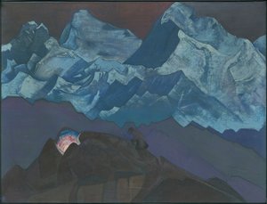 火花。 ？彼の国？シリーズ、1924 作： Nicholas Roerich