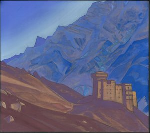 ガンドラ、「ラーフル」シリーズ、1931 作： Nicholas Roerich