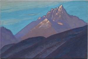 ヒマラヤ、1938 作： Nicholas Roerich