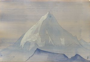 ヒマラヤ、アルバムの葉、1934 作： Nicholas Roerich