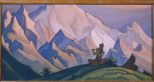 Krishna par Roerich, Nicholas (1874-1947) 作： Nicholas Roerich