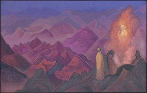 預言者モハメッド 作： Nicholas Roerich