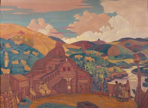 3つの喜び、1916 作： Nikolai Konstantinowitsch Roerich