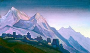 チベット 作： Nicholas Roerich