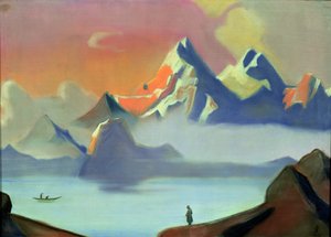 チベット、1936 作： Nicholas Roerich