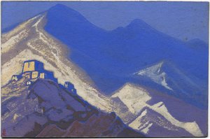 チベット、1940 作： Nicholas Roerich