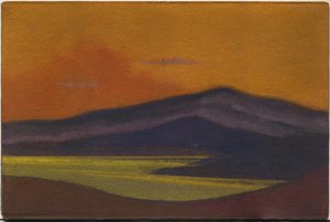 チベット、1943 作： Nicholas Roerich