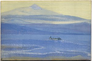 チベットの道、1931年 作： Nicholas Roerich