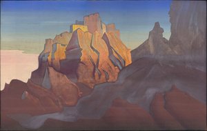 チベット要塞 作： Nicholas Roerich