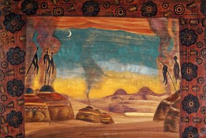 不明な画像 作： Nicholas Roerich