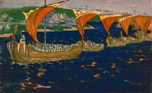 招待されていないゲスト 作： Nicholas Roerich
