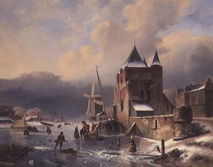 冬の風景 作： Nicholas Rosenboom