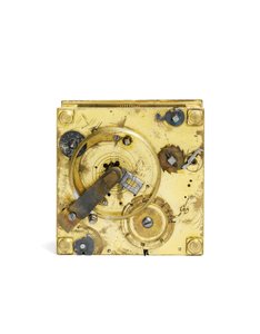 エリザベス私は印象的な水平置き時計、c.1590-1600を刻印しました