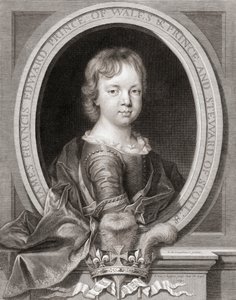 ジェームズ・フランシス・エドワード・スチュアート王子 作： Nicholas de (after) Largilliere