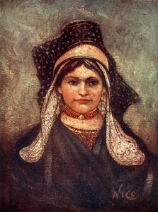 フルストの女、1904 作： Nico Jungman