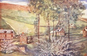 桜（カラーリトグラフ）