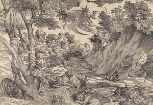 荒野の聖ジェローム 16世紀中頃 16世紀中頃 作： Nicolò Boldrini.