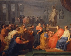 ニコラ・デ・ラウレンティス (1783-1832) による、フランシス 1 世 (ブルボン) に敬意を表する帝国の 12 の州。 作： Nicola de Laurentiis