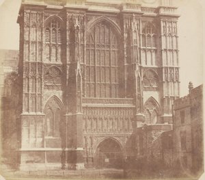 1845 年 5 月以前のウェストミンスター寺院。 作： Nicolaas Henneman