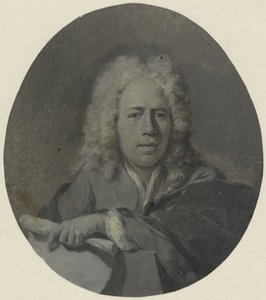 画家Carel Borchart Voetの肖像 作： Nicolaas Verkolje