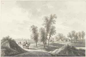 Gooi の Laren の村 作： Nicolaas Wicart