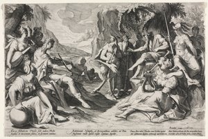 ミダスの判決、1589年。