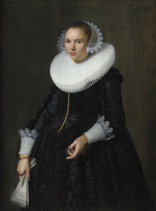女性の肖像 作： Nicolaes Eliasz. Pickenoy