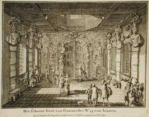 ガニメデスの石窟（彫刻 作： Nicolaes Jansz  Visscher