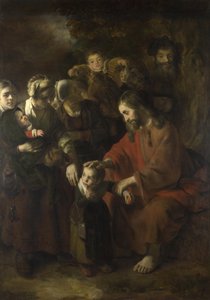 子供たちを祝福するキリスト、1652年