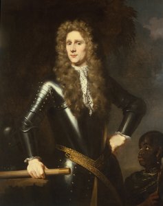 ルパート大佐と召使 作： Nicolaes Maes