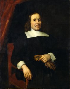 17世紀のオランダ紳士。 作： Nicolaes Maes