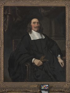 紳士の肖像（キャンバスに油彩） 作： Nicolaes Maes