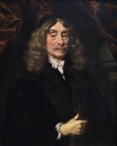 ヤン・デ・ロイスの肖像 作： Nicolaes Maes
