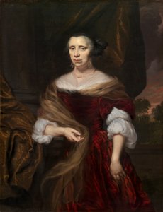ある女性の肖像 作： Nicolaes Maes