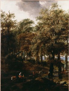 森の中の道 作： Nicolaes Pietersz. Berchem
