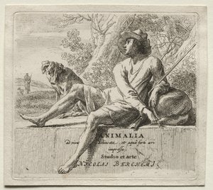 Nicolaes Berchem the Elder Shepherdingシリーズ。 作： Nicolaes Pietersz. Berchem